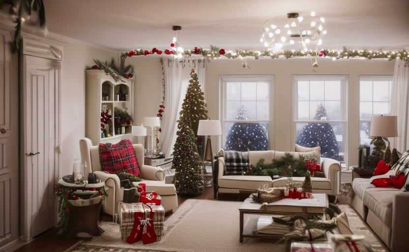 Christmas interior design