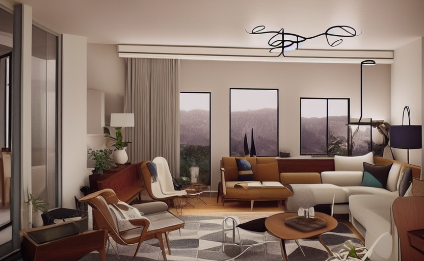 Midcentury Modern interior design